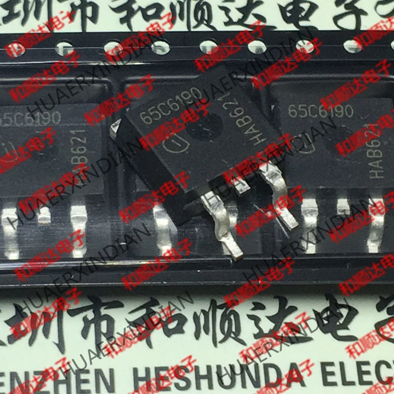 5 шт., новые оригинальные кнопки 65C6190 IPB65R190C6-263 700V 66A на