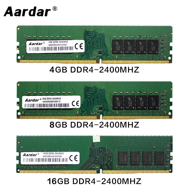 Компьютерная ОЗУ 2133 МГц 2400 2666 высокоскоростная память ddr RAM 4 8 Гб|Оперативная