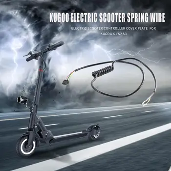 

Durable Scooter Spring Cable Wear-reistant Electric Scooter Spring Cable Connecting Display Controller Wire for Kugoo S1 S2