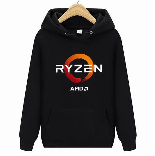 Худи PC CP CPU uпроцессор AMD RYZEN толстовки geek программатор игровая камизета компьютер