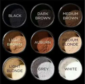 

Beauty Cosmetic Spray Toppik Hair Fiber Thinning Concealer Loss Baldness Instant Refill Keratin Fiber Hair Powder 9 colors