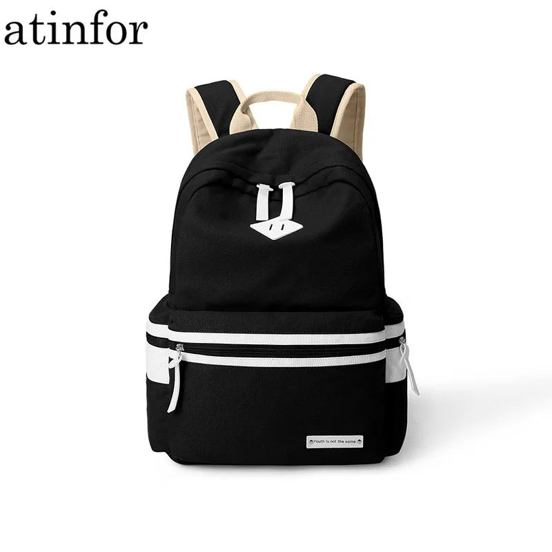 Женский холщовый рюкзак в стиле преппи для девочек подростков|canvas school backpacks|backpack