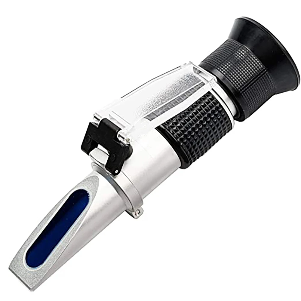 Refractometer Sugar Content Scale Measuring Degree Black for Wine Brewing Juice 0-40% Brix 0-25% Alcohol Dual with ATC | Инструменты