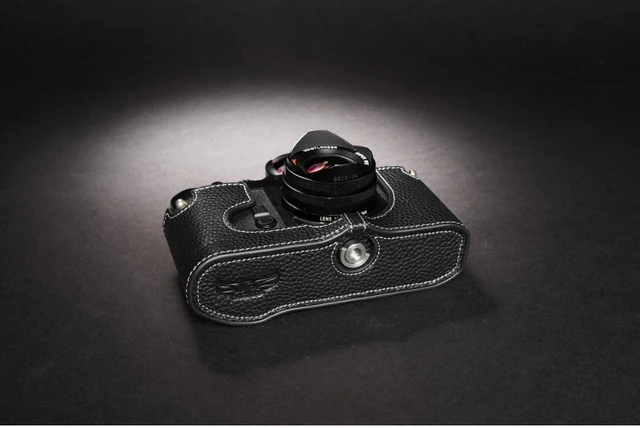 本革カメラケース Voigtlander Bessa R/L用 Evigtlander bessr BESSA-L用デザイン手作り本革カメラハーフ