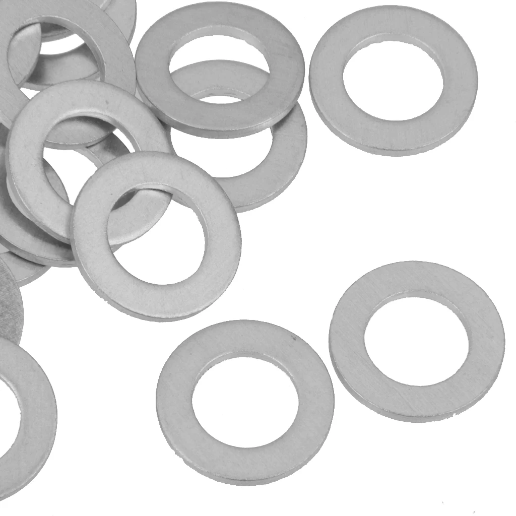 Oil Sump Drain Plug Crush Washers Gaskets 14mm for Honda 94109-14000 Pack of 50