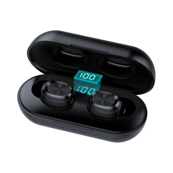 

New B5 TWS Bluetooth 5.0 Earphones HIFI Mini In-ear Sports Running Headset Support iOS/Android Phones HD Call Sports Waterproof