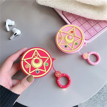 

Teyomi 3D Cartoon Sailor Moon Cute Case For Airpods 3 Pro Case Soft Silicone Earphone Headphone Case Cover For Airpods 1/2 Case