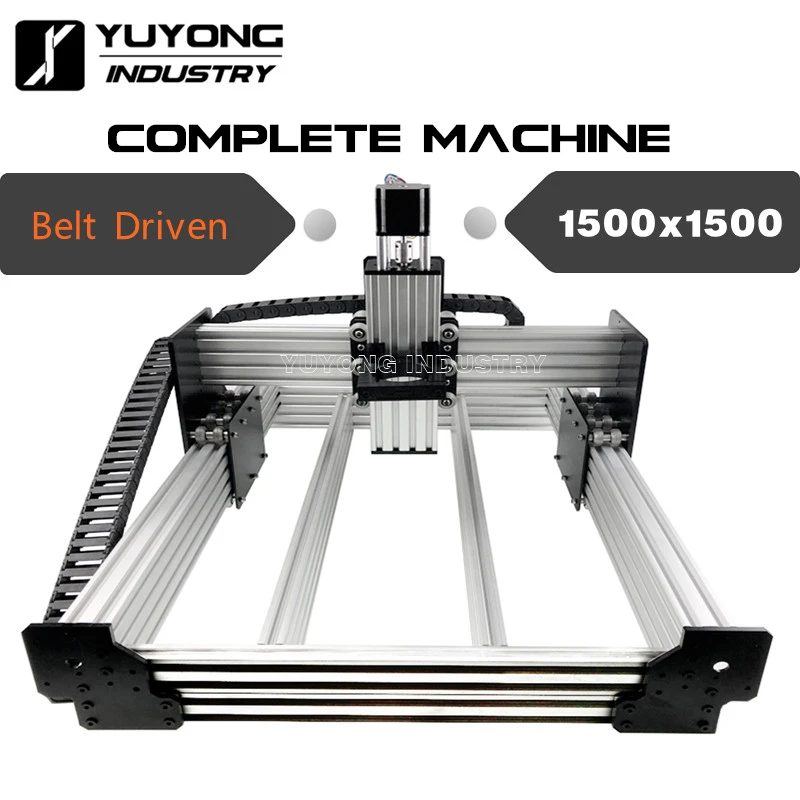 

1500x1500mm Belt Driven WorkBee CNC Full kit Wood Metal Engraving Milling Machine