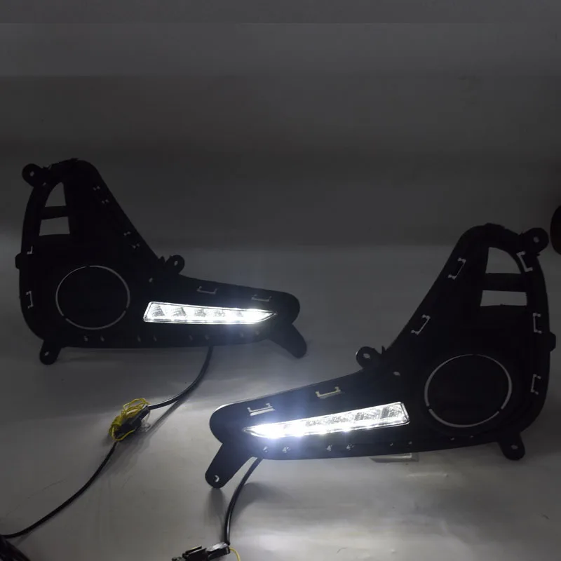 

Suitable for 17-18-Modern I10 Daytime Running Lamp International Version I10 Only LED Modified Daytime Running Lights outside