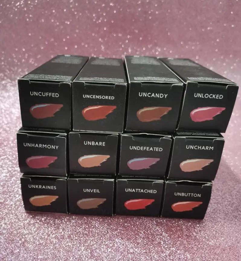 12 PC SET 10 цветов матовый перламутровый блеск для губ коническая жидкая губная помада натуральный водостойкий стойкий водостойкий блеск для губ Косметика - Цвет: 12 PC SET