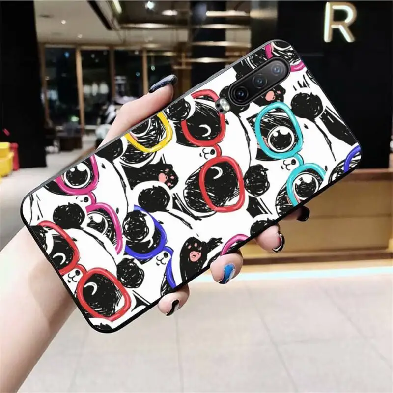 CUTEWANAN Doodle Graffiti Bling Dễ Thương Ốp Lưng điện thoại Huawei P40 P30 P20 Lite Pro Giao Phối 20 Pro P Thông Minh 2019 thủ silicone case for huawei phone