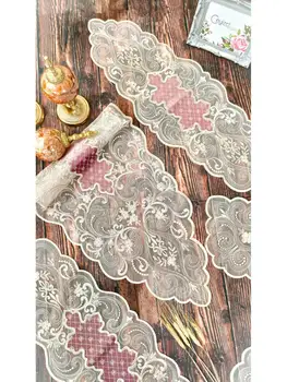 

5 Parça Salon Takımı Masa Sehpa Peçete Runner Set