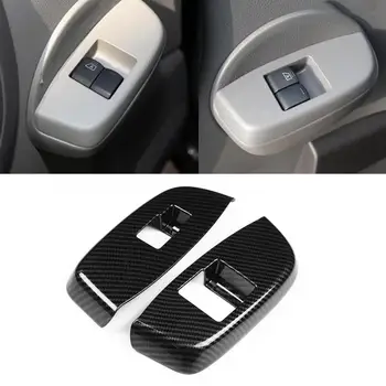

2pcs Car Interior Door Handle Armrest Cover Trim for Nissan NV200 2018 Handle Armrest Cover Carbon Fiber Style Car Accessories