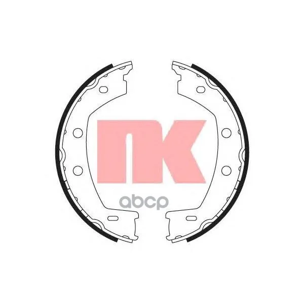 Колодки Ст.Торм.Land Rover Freelander 2.2/3.2 06- Nk арт. 2740768