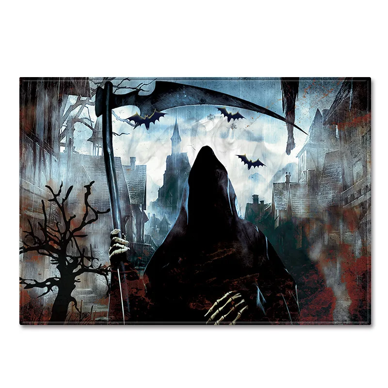 Креативные вечерние ковры на Хэллоуин для гостиной спальни ковер домашний декор большой размер ковер на диван стол Нескользящие коврики