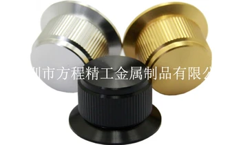 

Solid Aluminum Potentiometer Encoder Knob Volume Knob HIFI Knob Audio Adjustment Knob 24x14mm