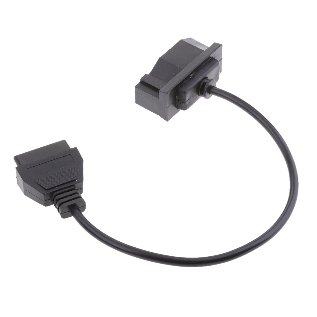 OBD1 7-контактный штекер к OBD 2 II 16-контактный диагностический кабель-адаптер для FORD