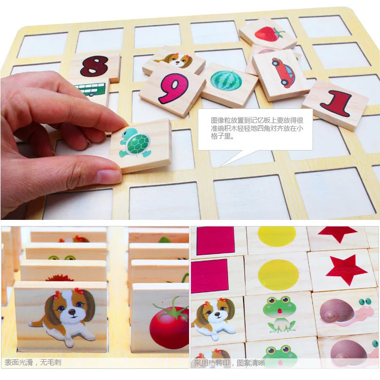 

Super Brain Memory Photographic Game Training Board Early Education Young CHILDREN'S Memory Force Training Intelligence Parent A
