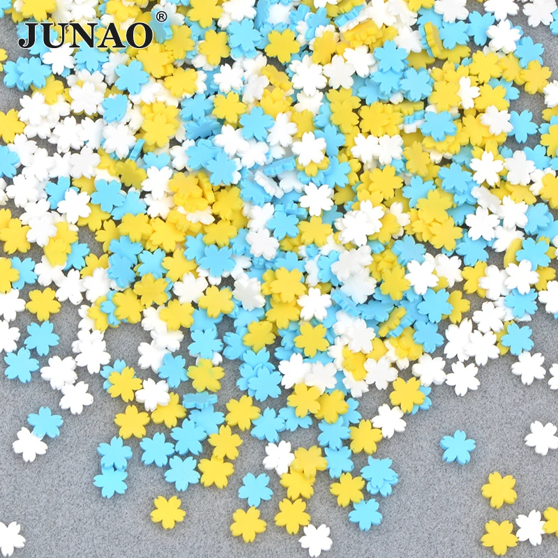 Декоративные наклейки для ногтей JUNAO 10g 5 мм | Дом и сад