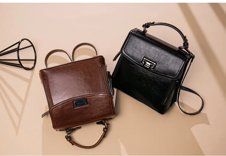 Рюкзак bolsos de mujer модный рюкзак из натуральной кожи для женщин