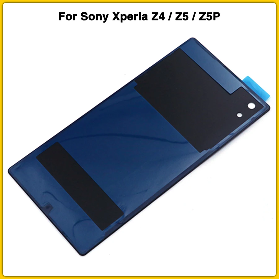 Задний Чехол для sony Xperia Z4 Z5 Z5P Z5 Premium E6533 E6603 E6653 E6883 задняя крышка батарейного отсека с клеем