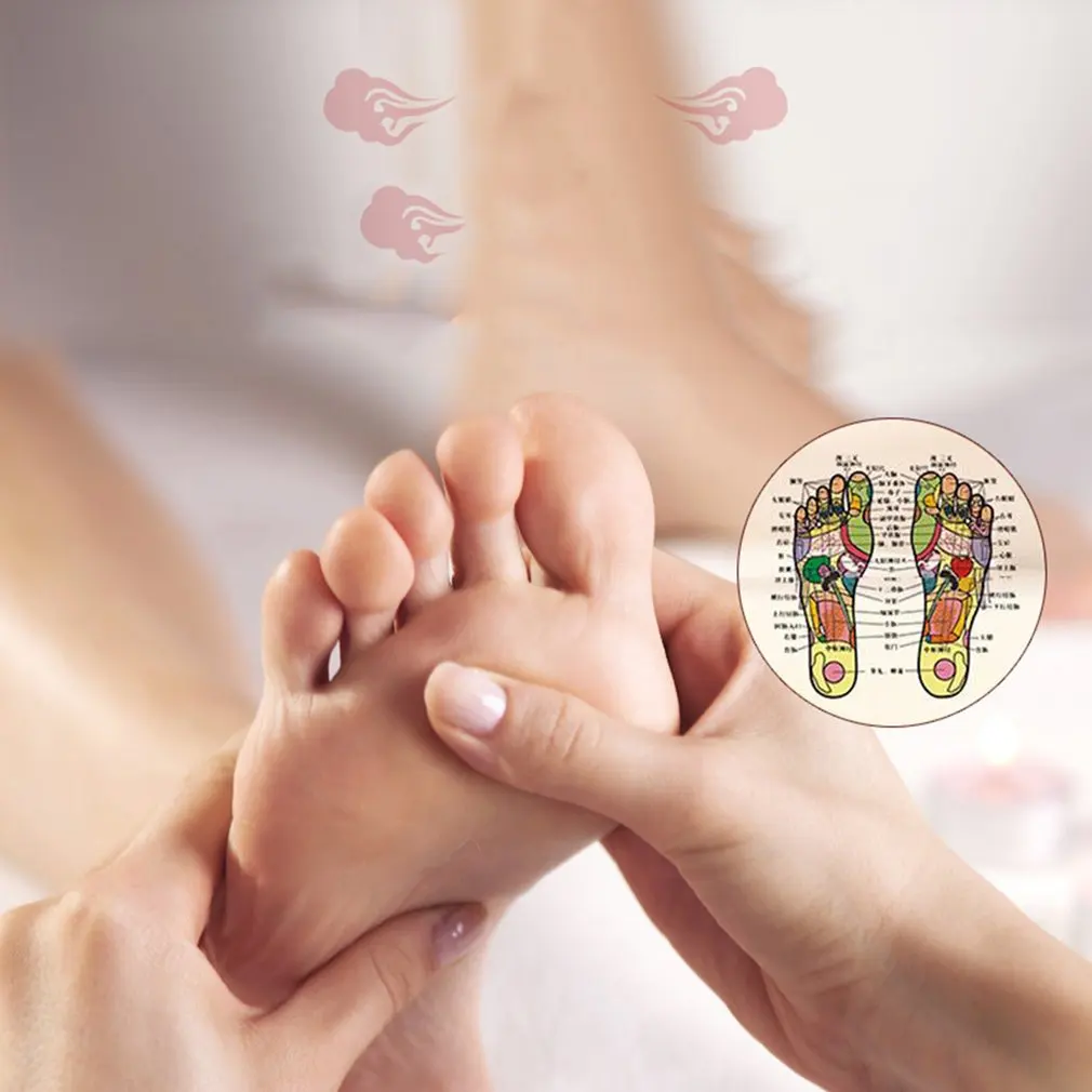 50 шт. китайская медицина очищающие Пластыри для ног Здоровье Уход за ногами Очищение мокса лист травяной адгезив патчи для ног новый