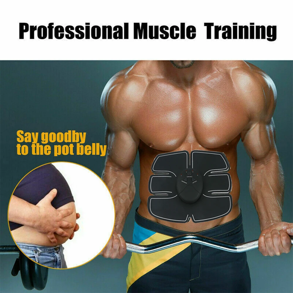 

Smart fitness muscle stimulator abdominal muscle exercise trainer leg arm fitness electric simulator massage home fitness