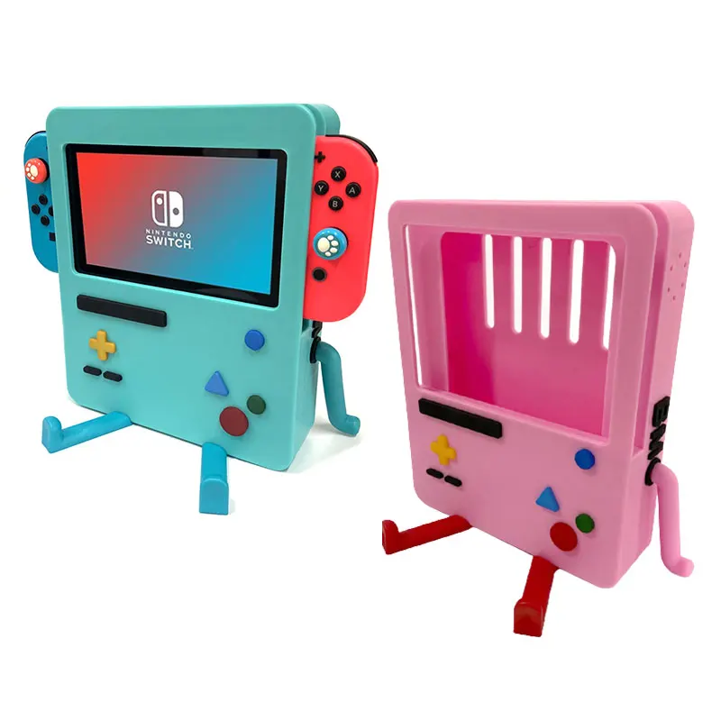 Game Console Stand For Switch Cute Cartoon Silicone Handheld Screen Support Frame Accessories | Электроника