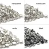 KALASO 1Set Resin Pearl Snap Fasteners Dies Ring Press Studs Snap Buttons Poppers Mould Tool For Hand Made DIY Craft Supplies 6