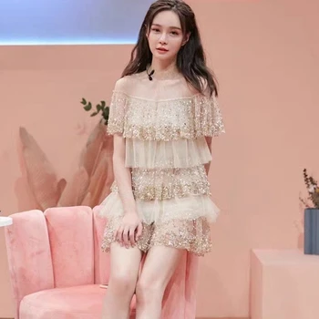 

woman beading short dresses 2020