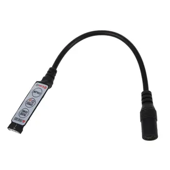 

RGB LED Strip Bar Strip Controller 12A 12V 24V Dimmer Black