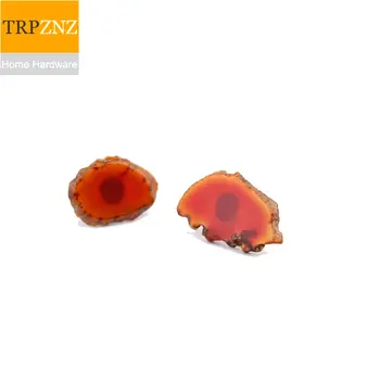 

Brown, natural agate stone drawer handle knob copper, different shapes, factory direct sales, so beautiful