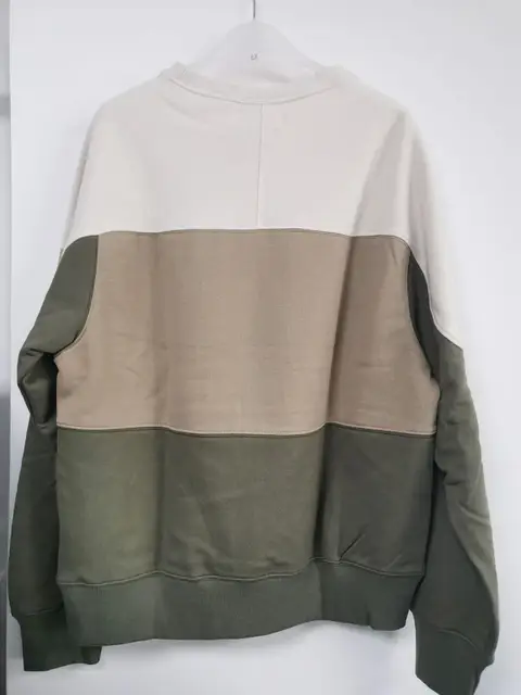 US $31.98 New Women Cotton Letter Sweatshirt Autumn Winter Long Sleeve O Neck Patchwork Femme Loose Pull Top