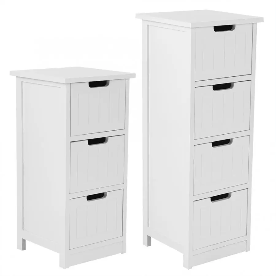 Drawer Type Bathroom Cabinet Standing Storage Cupboard Drawer Type Bathroom Cabinet Standing