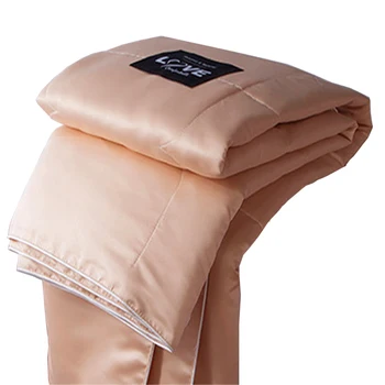 

Quilt Summer Cool Thin Soft Silk Comforter Queen King Size Solid Color Air Conditioning Blanket Home Textiles Summer Quilt