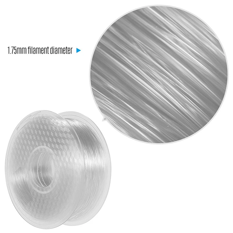 3D-принтеры ПЭТГ PETG Пластик 1,75 мм 1 кг/рулон для 0,2/0,3/0,4/0,6 мм форсунками из Prusa I3 комплект 3d PETG Материал нити