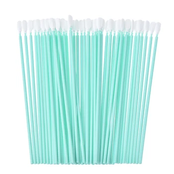 

50pcs Foam Cleaning Swabs Solvent Sponge Cleaning Long Swabs