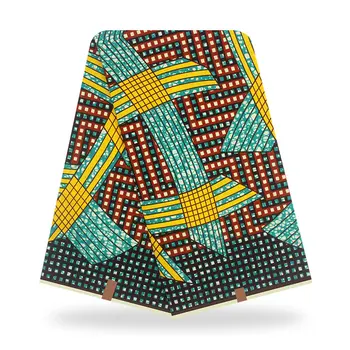 

Pagne Wax African Wax Veritable Ankara Fabric Soft Latest African Fabric Print 100% Cotton Pagne Africain Hot Wax Tissus