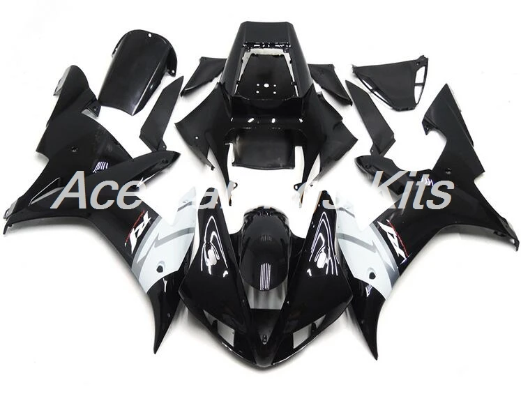 Горячая Распродажа, yzf1000 R1 02 03 Полный Обтекатель Набор подходит для Yamaha Yzf R1 2002 2003 мотоциклетные Обтекатели для мотоцикла на заказ черный белый