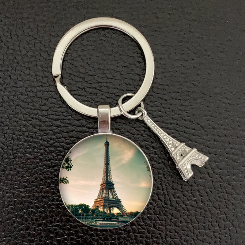 Pretty Paris Eiffel Tower Model Pendant Keychain Keyring Keyfob HoENq SzZtA 