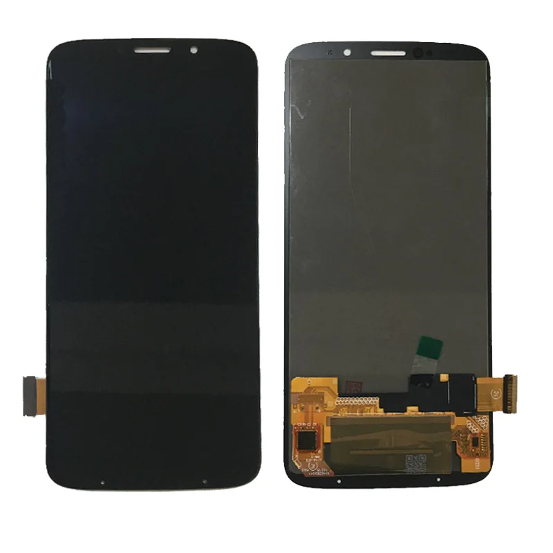 Тестовый ЖК-экран для Moto Z3 Play lcd Z3 Play дисплей для Moto Z3 Play XT1929 дисплей ЖК-экран сенсорный дигитайзер сборка - Цвет: Z3 play black