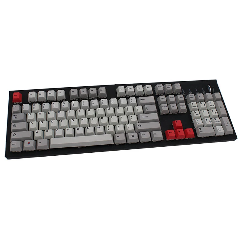  Mini Keyboard Dye Sub Keycaps Granite Color For Mechanical Keyboard Key Cherry Japanese Root Black 