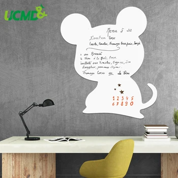 

Magnetic Chalkboard Blackboard Whiteboard Stickers Removable Erasable Vinyl Learning Drawing Writing Grey Chalk Board Home Decor