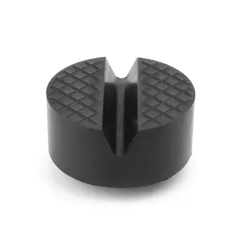 

Black V-groove Car Jack Rubber Pad Anti-slip Rail Protector Support Block Heavy Duty For Car Lift