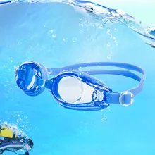 Очки для дайвинга для взрослых, прозрачные, для мужчин и женщин, водонепроницаемые, противотуманные, удобные, силикагель, гладкое стекло, высокое разрешение, для плавания G