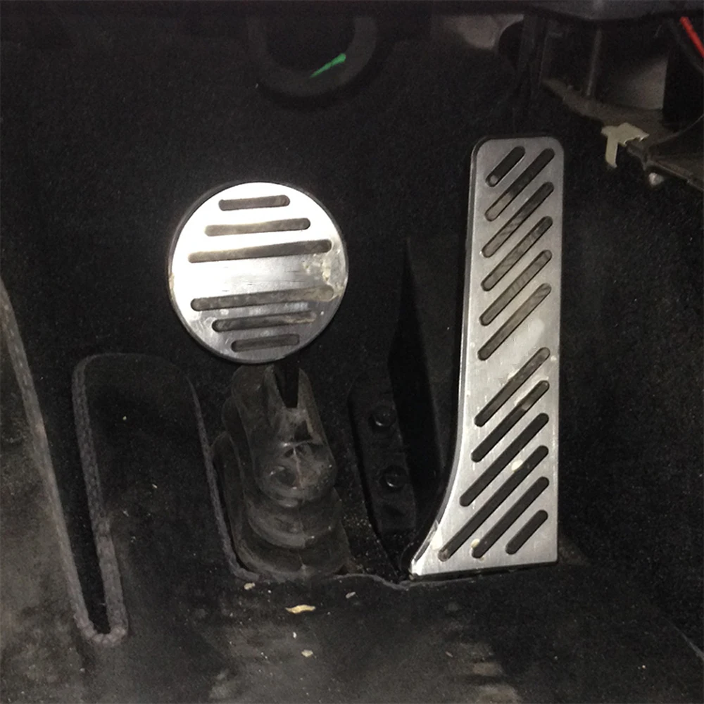 Foot Rest Fuel Cover Aluminum Car Accelerator Pedal Brake For Smart Fortwo Elf 453 451 2009-2014