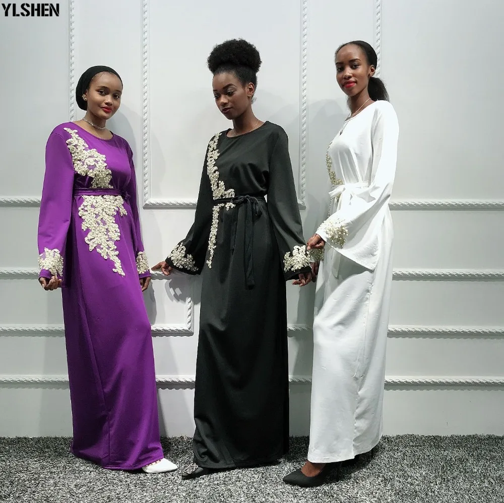 2020 Eid Mubarak Abaya Dubai Muslim Dress Women Embroidery Ramadan Robe Kaftan Islamic Clothing African Dresses Abayas for Women 17