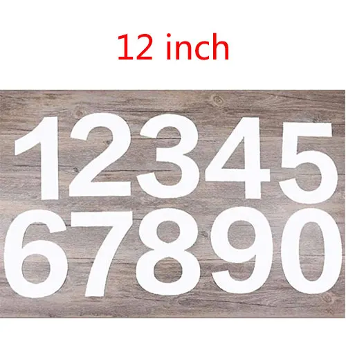12inch Формы для тортов, пластиковые формы для тортов с номерами 0-9, инструменты для украшения тортов, аксессуары для выпечки тортов, инструменты для приготовления тортов, 1 набор - Цвет: 12inch