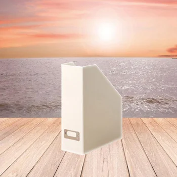 

1pc Magazine File Holder Brief Simple File Holder Desktop Organizer for Home