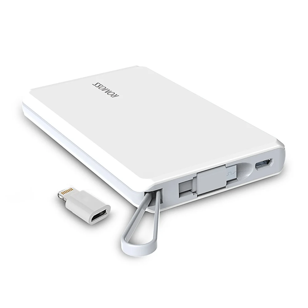 ROMOSS QS05 Power Bank 5000mAh Portable Charger External Mobile Battery Fast Powerbank for Xiaomi Samsung Huawei afbeelding